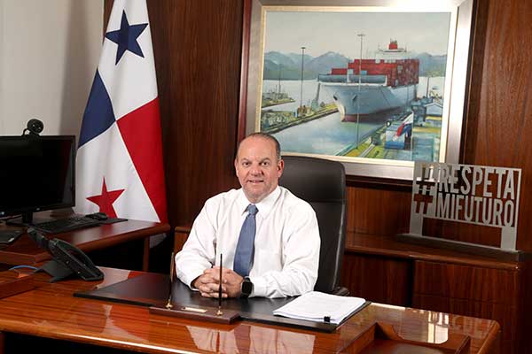Juan Arias, presidente de la Cámara de Comercio de Panamá
