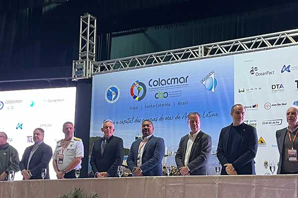 Coiba AIP plantea urgencia de buscar solución a problemas del océano en COLACMAR Brasil 2024