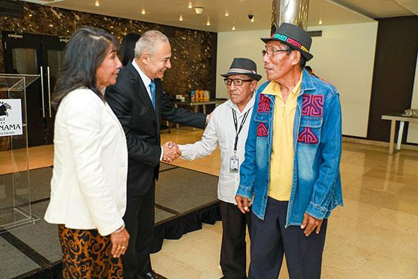 Landero destaca inversiones sociales que desarrolla el Gobierno Nacional en pueblos originarios