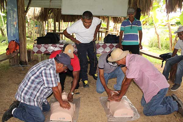 Productores agroturísticos de Darién se capacitan en primeros auxilios